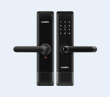 Fingerprint Door Lock, Smart Lock, Electronic Door Lock - For Interior Doors with a Thickness of 35-55 mm - Smart Door Lock - Controlled via App - with Rosette and 2 Magnetic