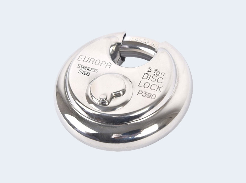 High Security Disc Pad Lock P390 Commercial Locks by Europa